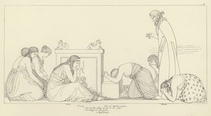 サプリカント 作： John Flaxman
